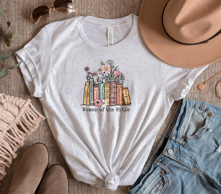 Women of the bible sublimation shirt transfer