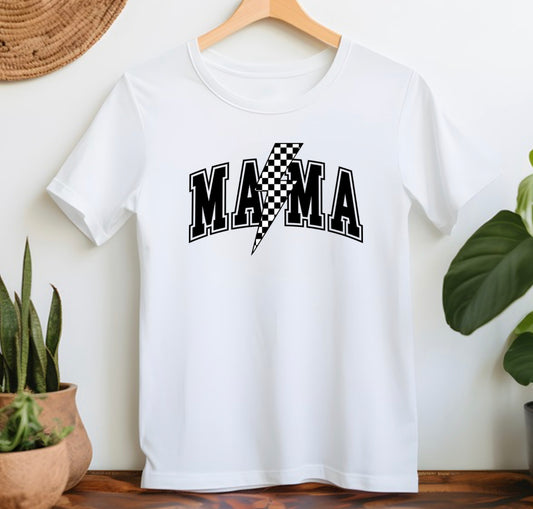 Mama bolt sublimation shirt transfer