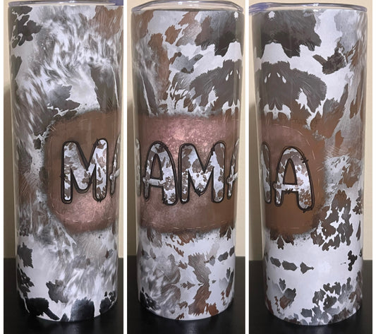 Mama tag completed tumbler