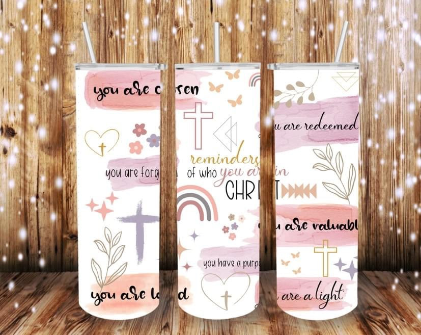 Faith reminders completed tumbler