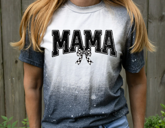 Mama bow sublimation shirt transfer