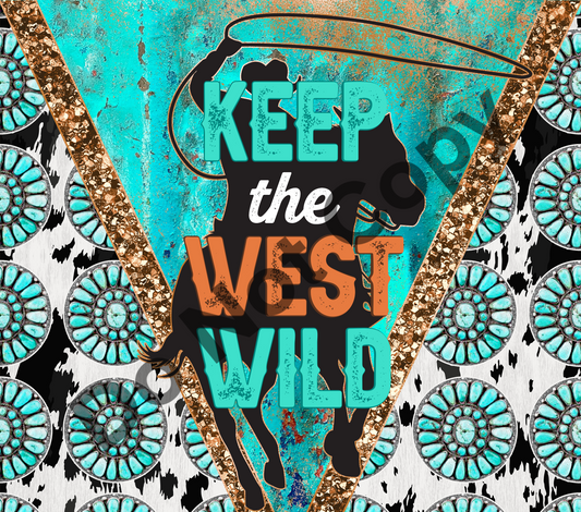 Keep the west wild tumbler transfer