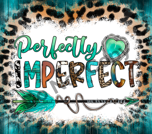 Perfectly imperfect arrow tumbler transfer