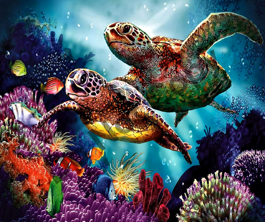 Turtles tumbler transfer