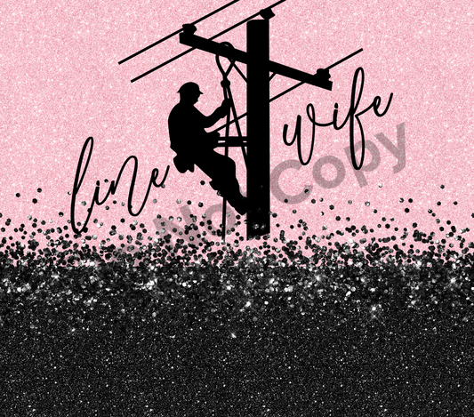 Line wife tumbler transfer