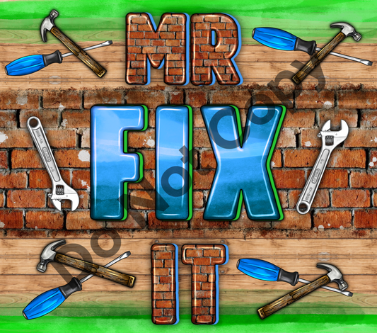 Mr. fix it tumbler transfer