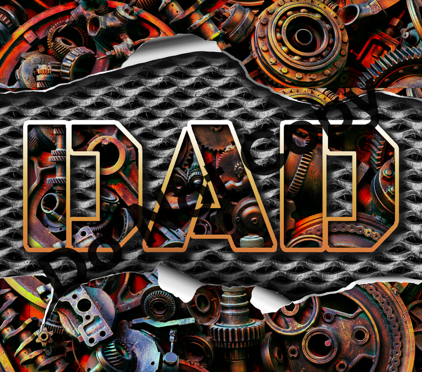 Dad gears tumbler transfer